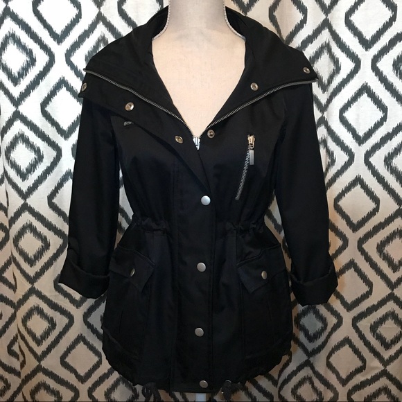 Style & Co. Jackets & Blazers - Style & Co. Petite Utility/Rain Jacket